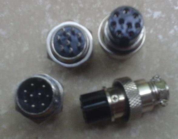 Bộ Giắc Cắm Đực Cái GX16 2 Chân
