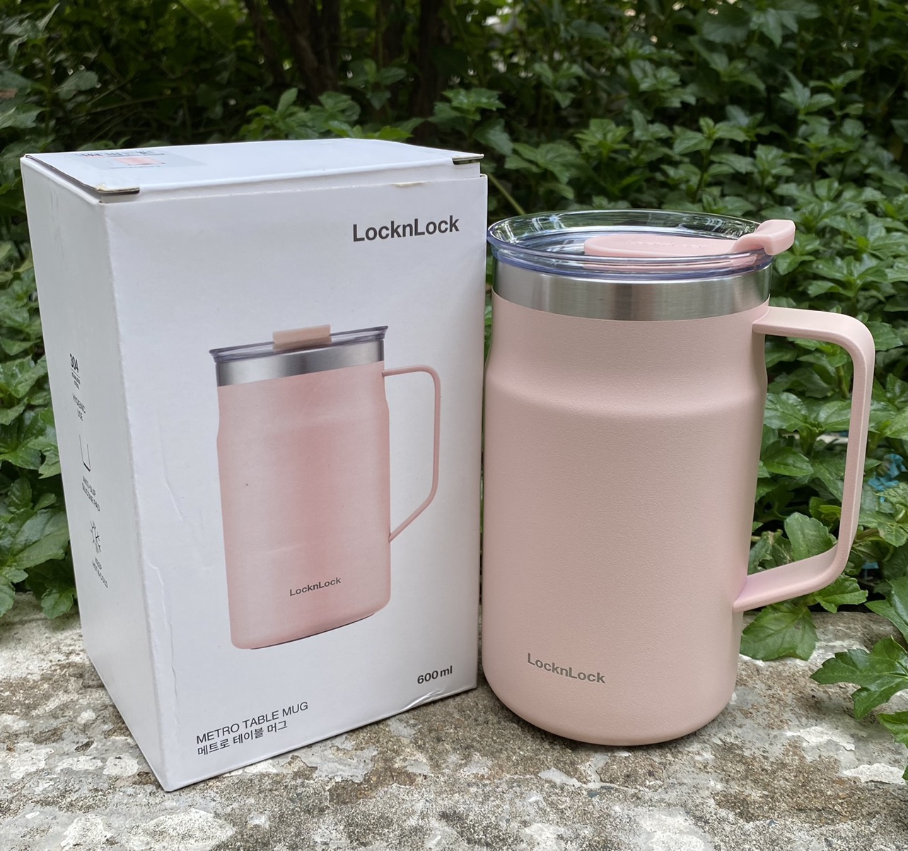 Ca giữ nhiệt LOCKnLOCK Metro Table Mug 600mL - LHC4282