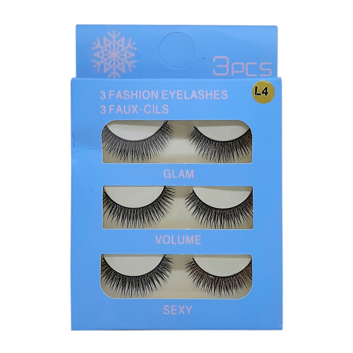 Lông mi chồn 3D giúp đôi mi quyến rũ 3PCS