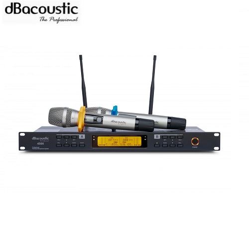 Dbacoustic 450ii V2 2022 wireless microphone-shock wave-24 months warranty