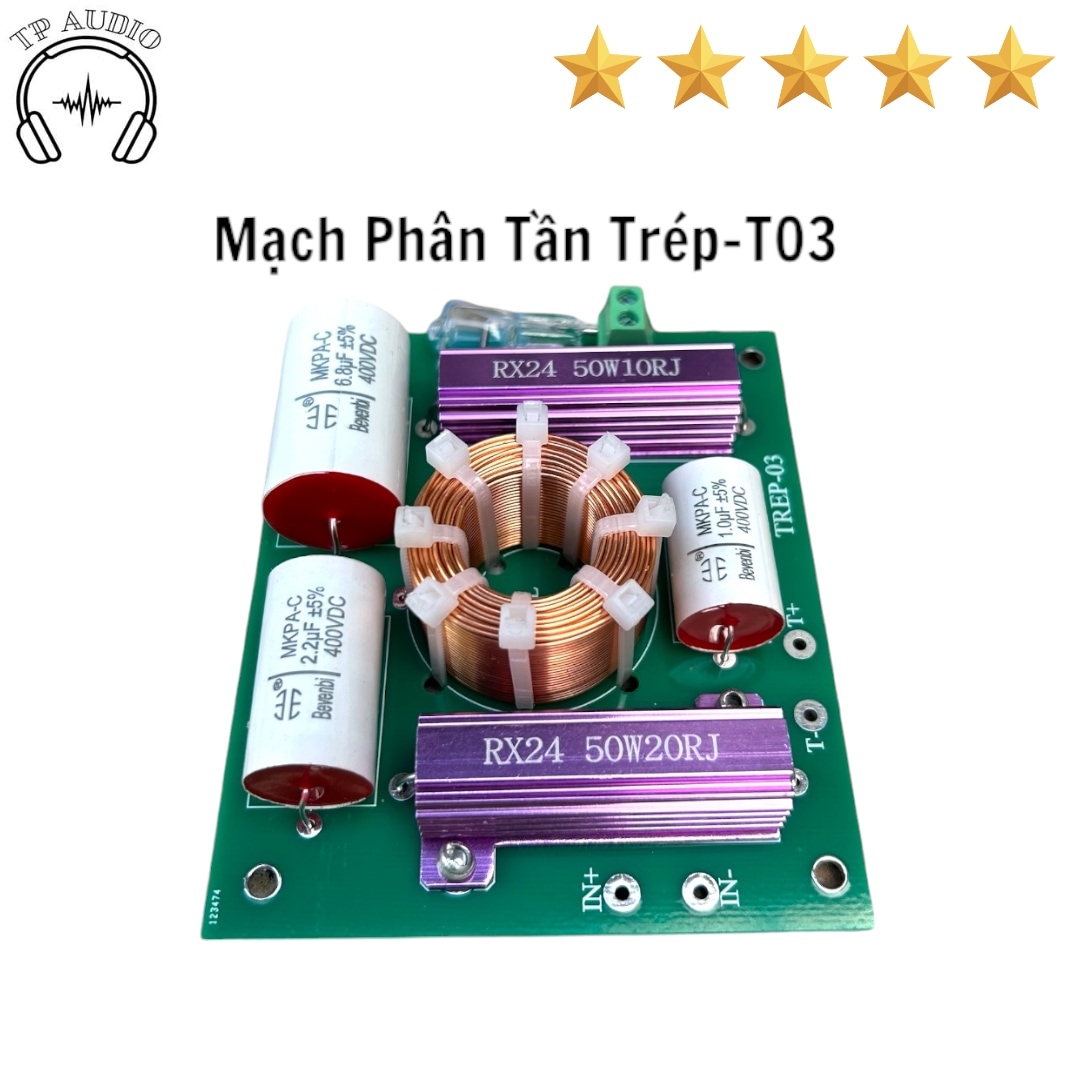 Mạch Phân Tần Cao Cấp TREP03 - Đẳng Cấp Âm Thanh Cho Loa Trép