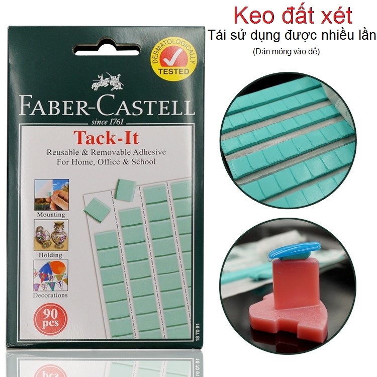 Keo đất sét đa năng đính móng giả