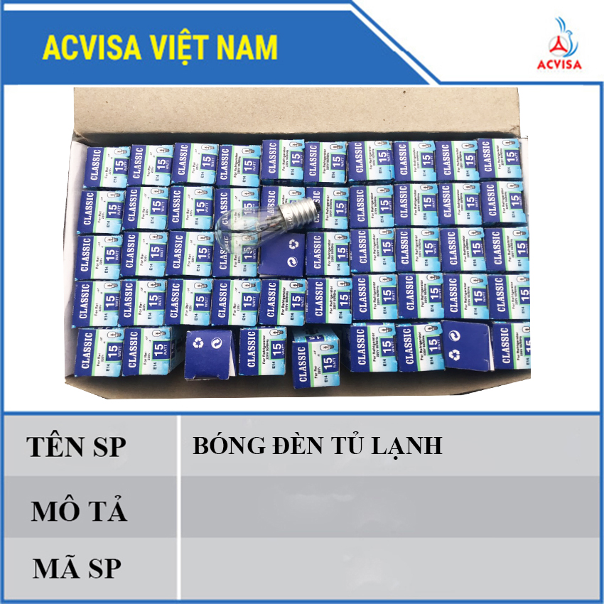 Combo 3 bóng đèn tủ lạnh chuôi nhỏ , chuôi lớn : e12; e14 |mua nhiều giảm giá|