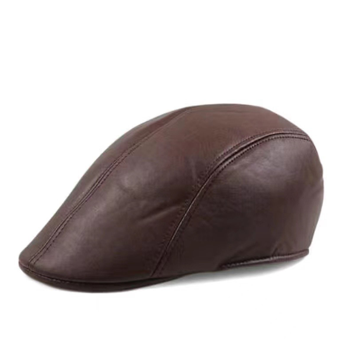 [Freeship-boxed] hats beret male leather high-end-smice House-beret male