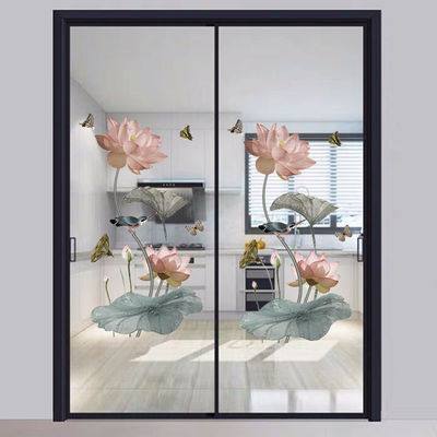 DECAL DÁN TƯỜNG HOA SEN 11