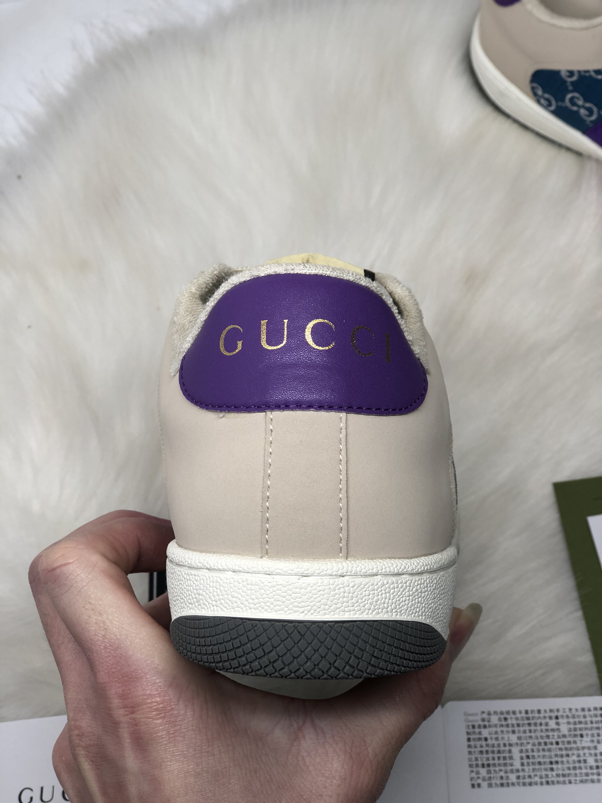GUCCI SƠN TÙNG TÍM giày sneaker cao cấp GCST0650
