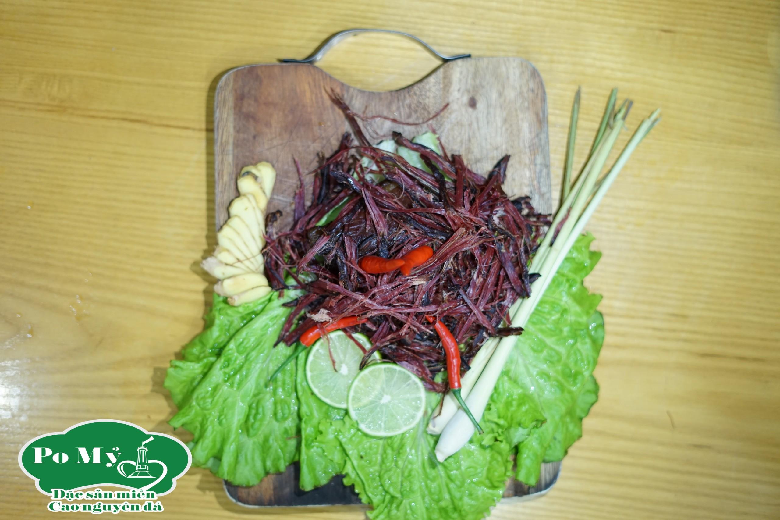 THỊT LỢN ĐEN GÁC BẾP 0.5KG TẶNG CHẨM CHÉO