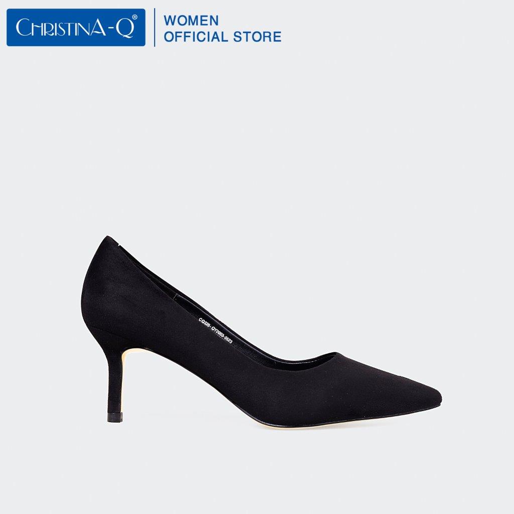 Giày Nữ Cao Gót Bít Mũi Nhọn ChristinA-Q GBN320