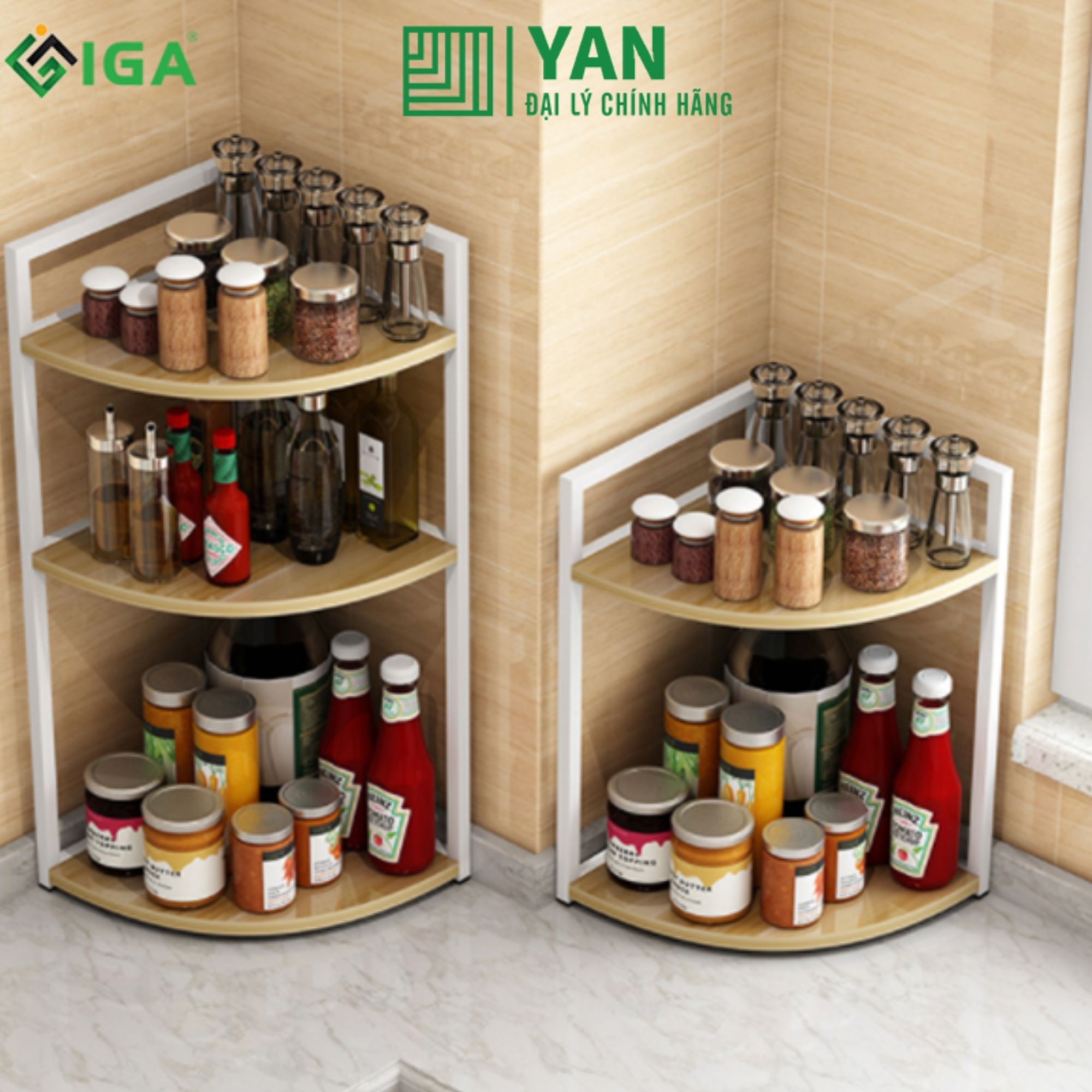 Kệ gia vi nhà bếp - gm49