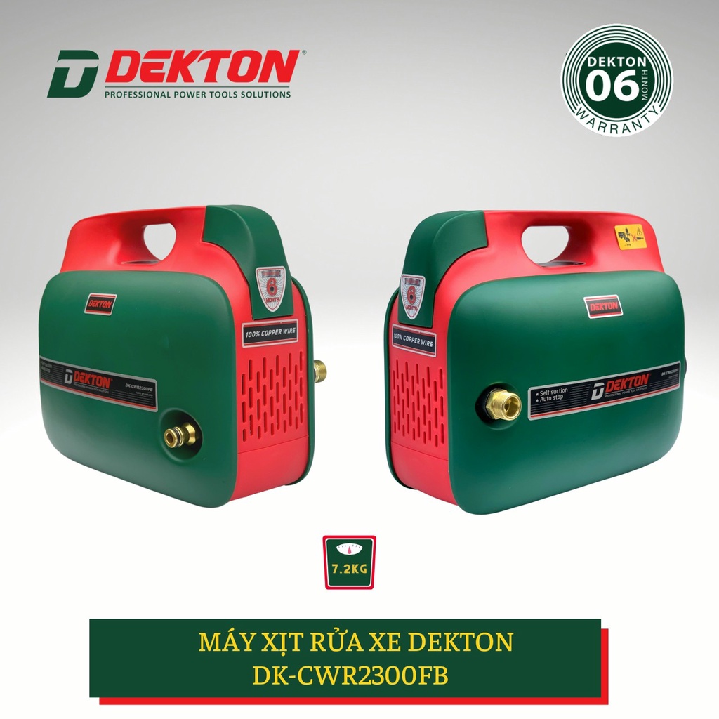Máy rửa xe DEKTON CWR2300FB (DEKTON TP. HCM)