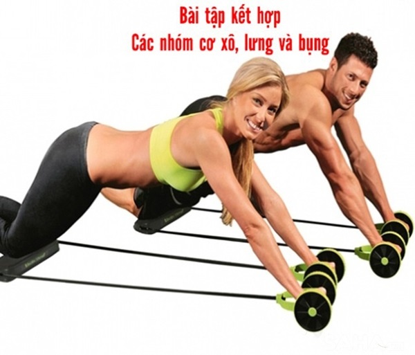Máy tập cơ tiêu mỡ thon bụng tạo múi Revoflex