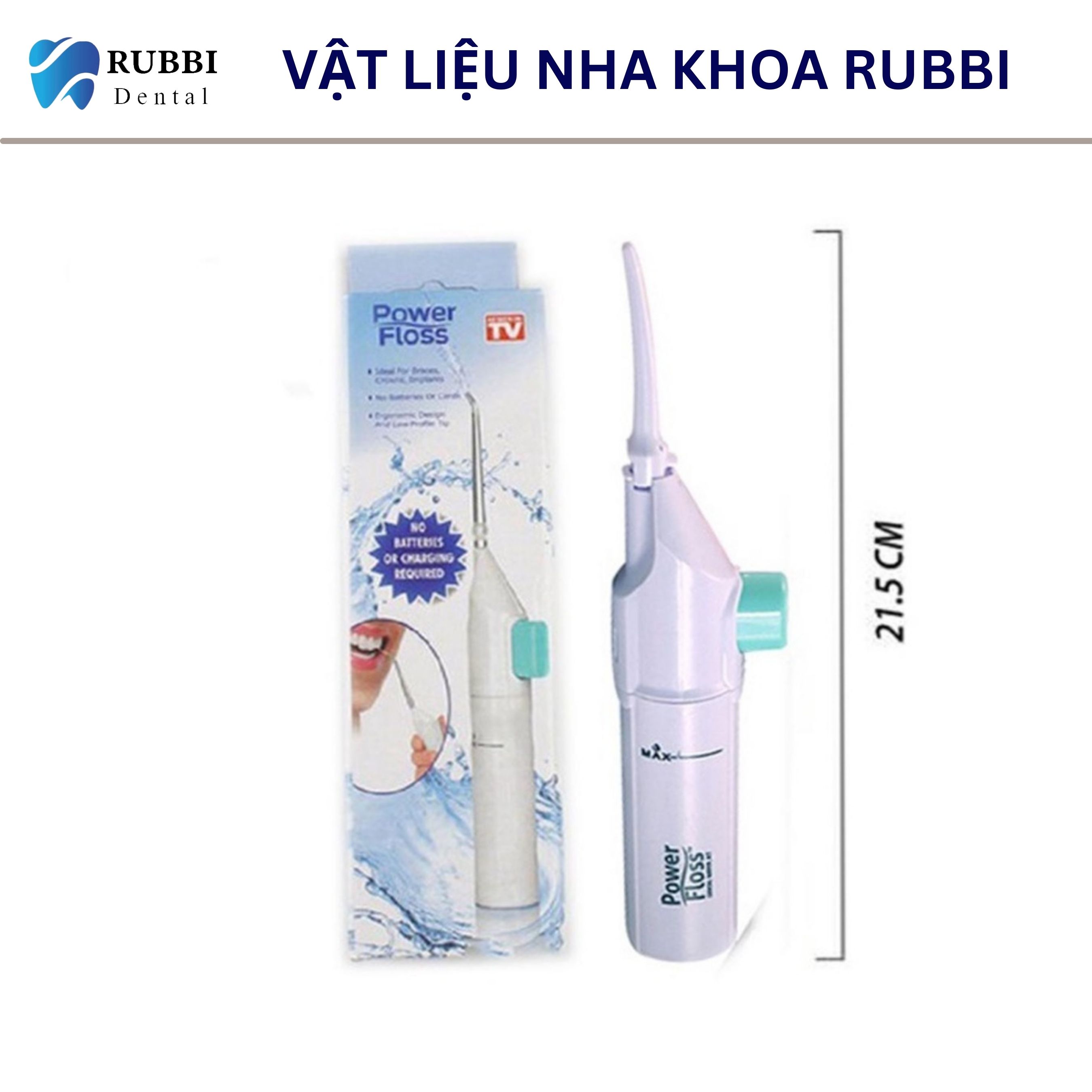 Máy tăm nước cơ, vệ sinh răng miệng Power Floss