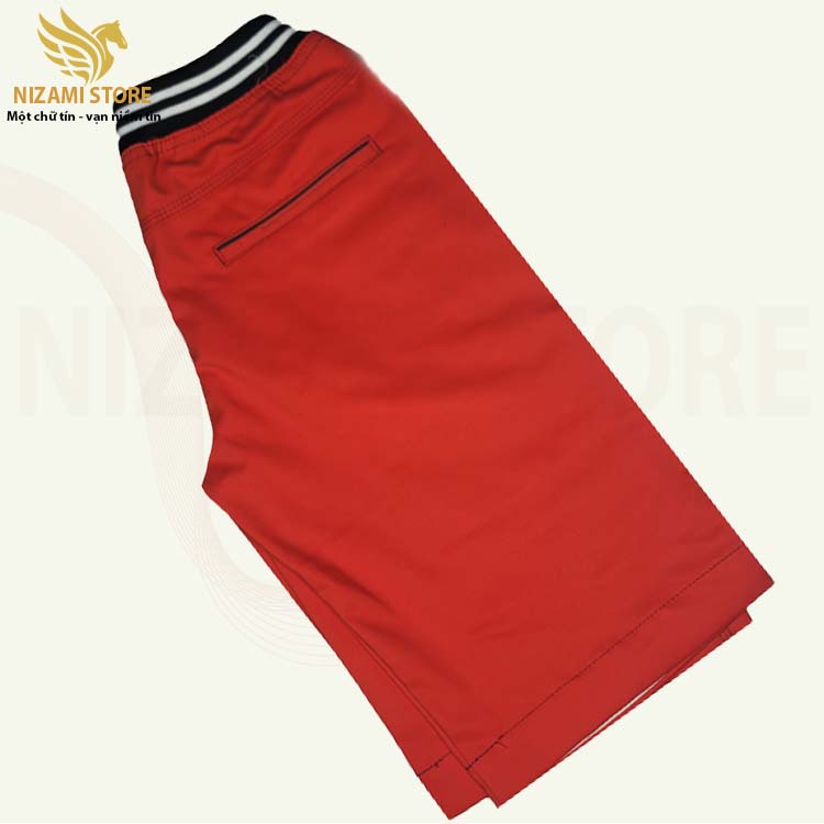 Combo 5 Quần short kaki lưng thun vải giản cao cấp