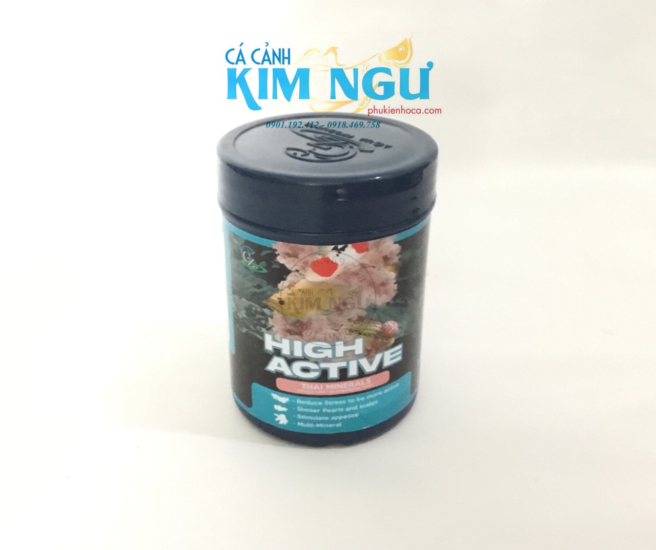 Khoáng Chất Thiết Yếu Cho Hồ Cá Cảnh HIGH ACTIVE ( THAI MINERAL)