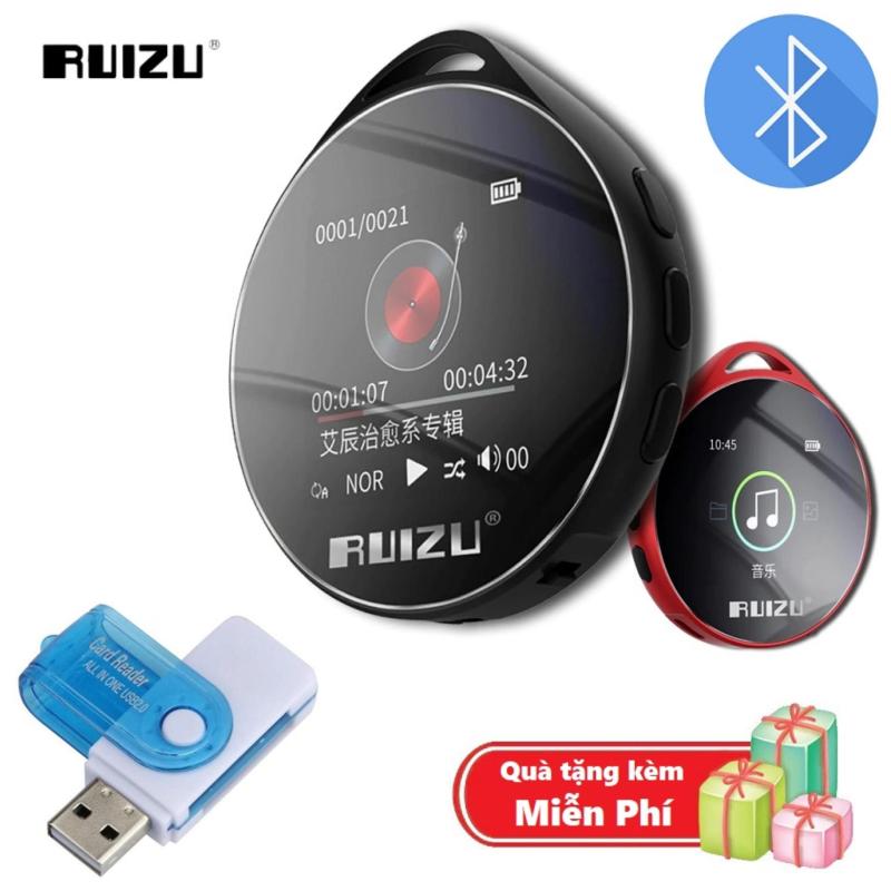( Quà tặng Đầu đọc thẻ nhớ đa năng ) Máy nghe nhạc MP3 Bluetooth cao cấp Ruizu M10 - Hifi Music Player Ruizu M10 - Màn hình cảm ứng 1.8inch - Máy nghe nhạc Lossless Ruizu M10