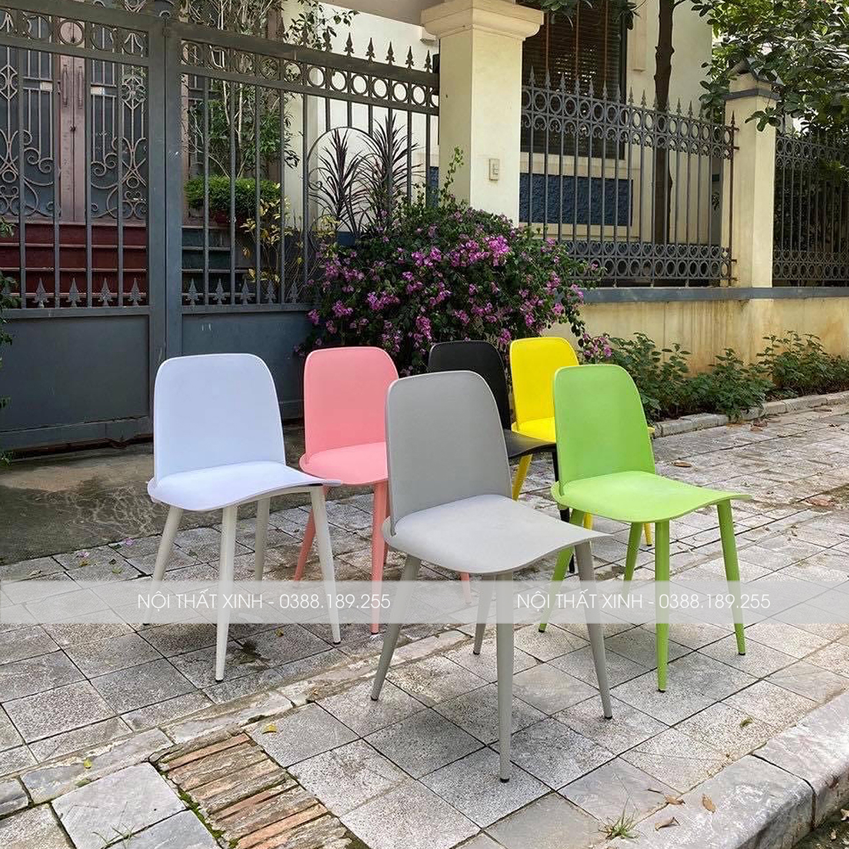 [GHẾ CAFE - GHẾ ĂN] Ghế nhựa đúc Muuto