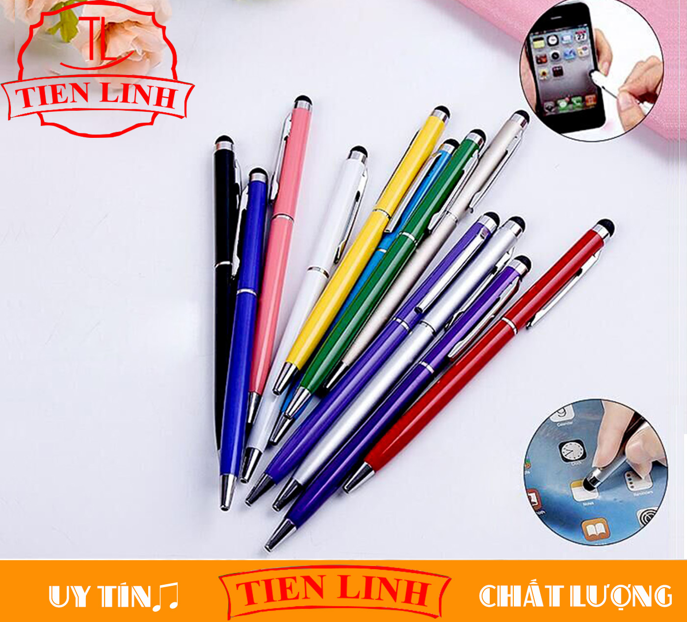 Drawing pen with 2 tips 1 Stylus 1 touch screen for smartphone convenient