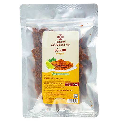 Bò Khô Miếng - Vị Thơm Cay Ngọt