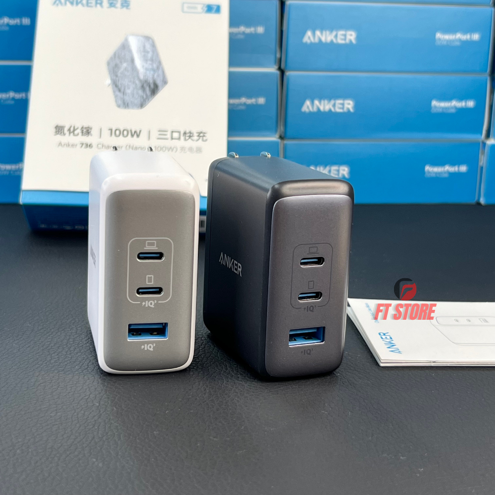 [GIAO HOẢ TỐC] Củ sạc nhanh Anker A2145 100W PD/QC/PPS BH12TH
