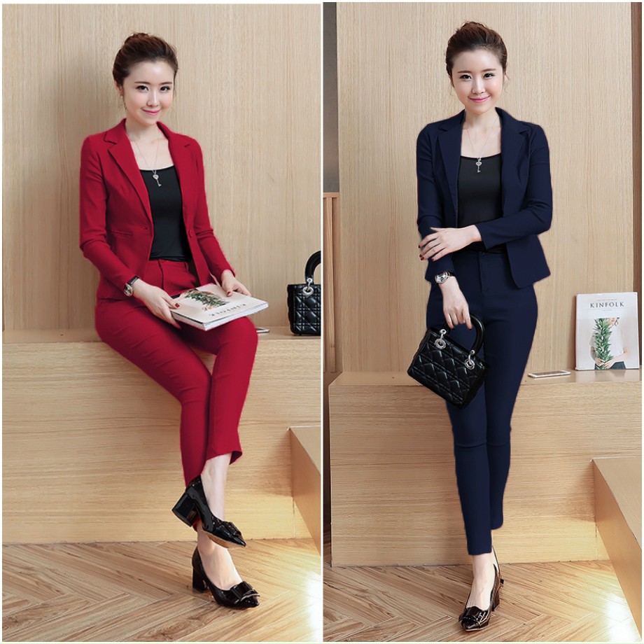 Set bộ áo Vest quần dài kèm áo thun