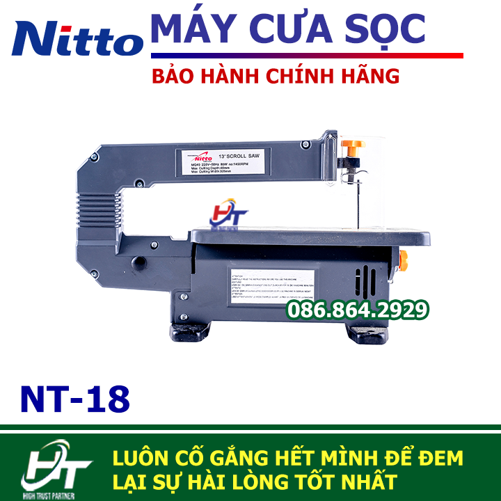 Máy cưa lọng bàn nitto NT-18