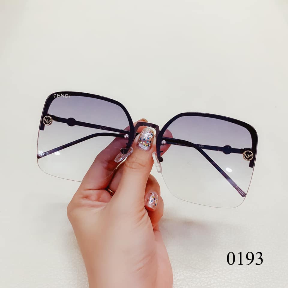 [FREESHIP] 0193 Kính Mát Nữ Form Vuông Cực Đẹp