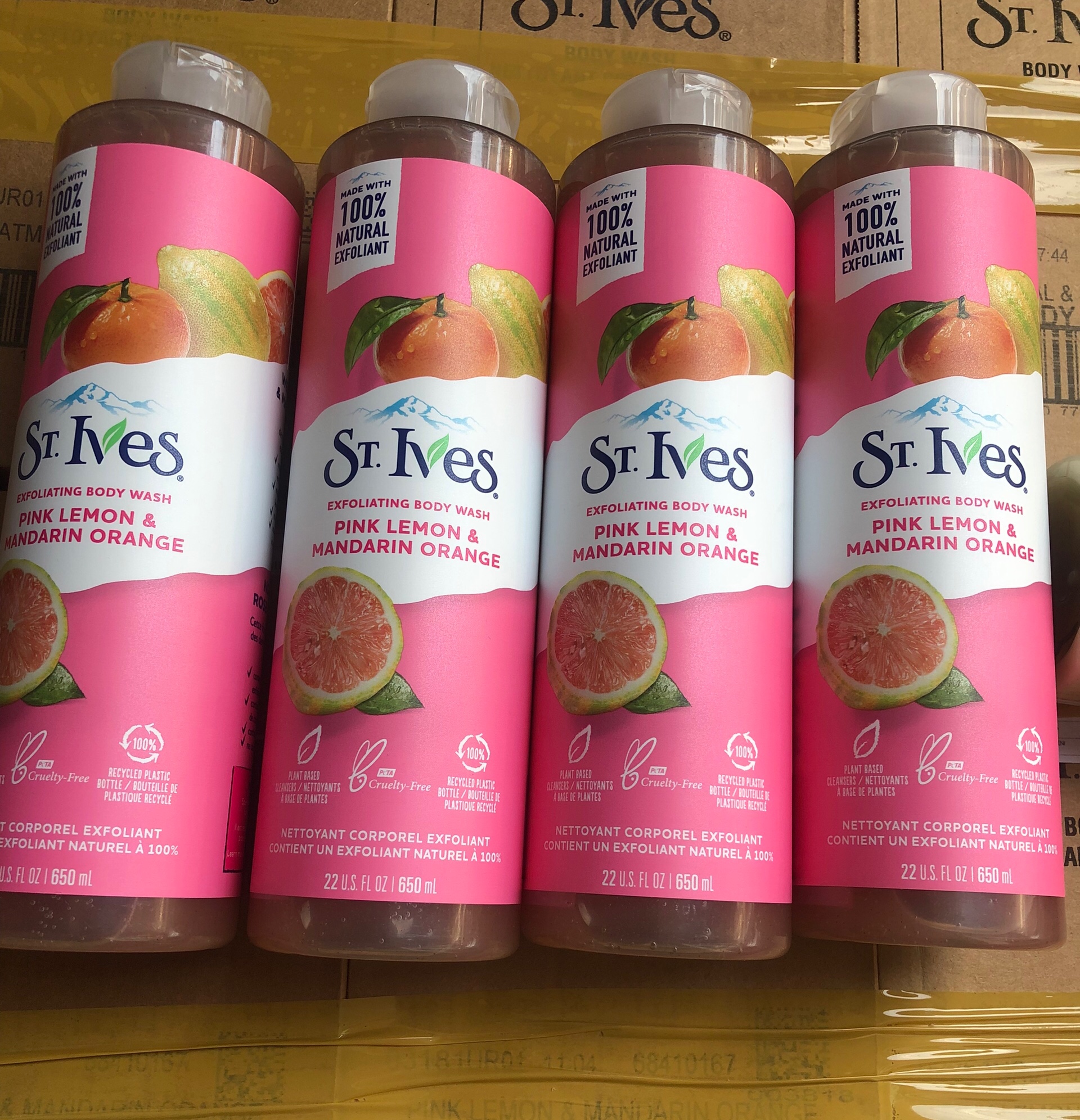 Milk Bath St. Ives Orange Lemon (650ml)