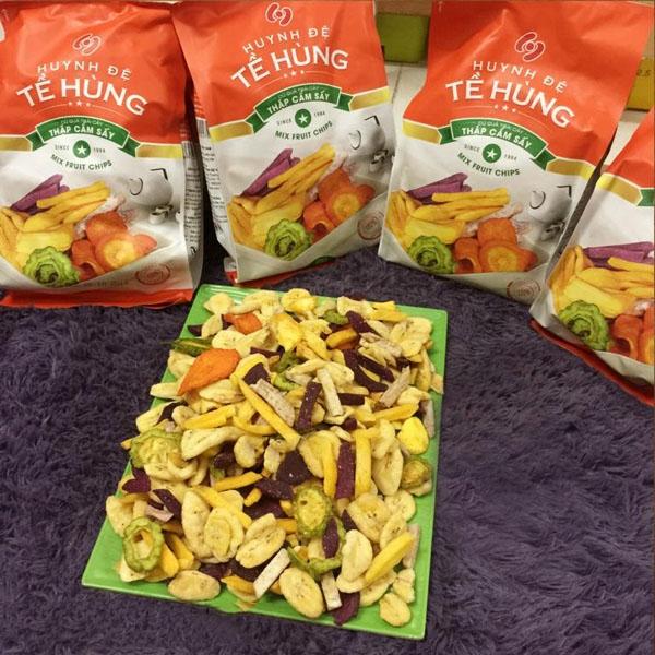 HOA QUẢ SẤY KHÔ TẾ HÙNG GÓI 500G