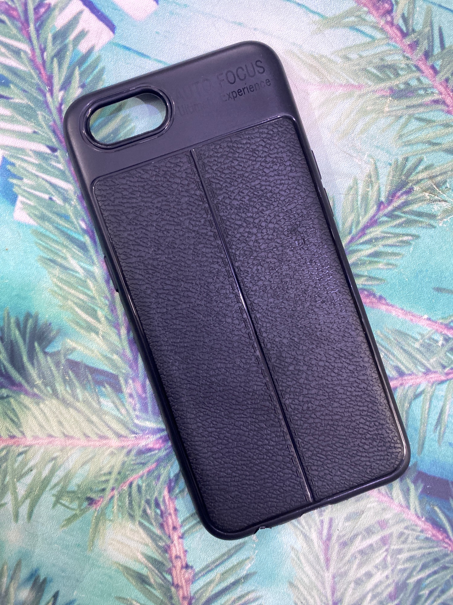 Ốp lưng Oppo A1K dẻo giả da sần chỉ nổi cực đẹp
