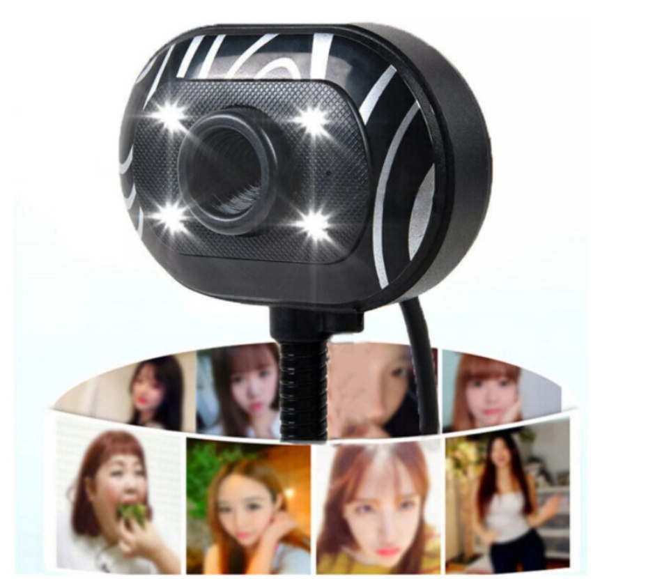 WEBCAM CHÂN CAO CÓ ĐÈN LED KÈM MIC CHẤT LƯỢNG CAO