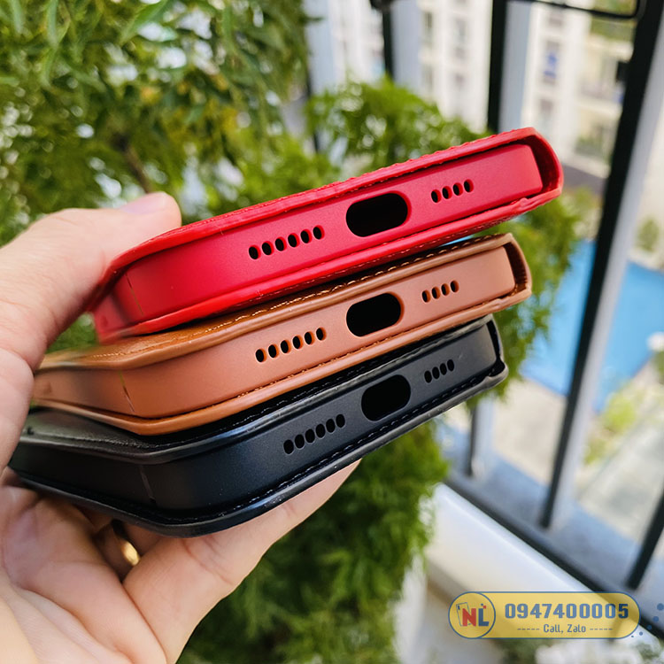Bao da iPhone 13 Pro Max XUNDD chứa thẻ