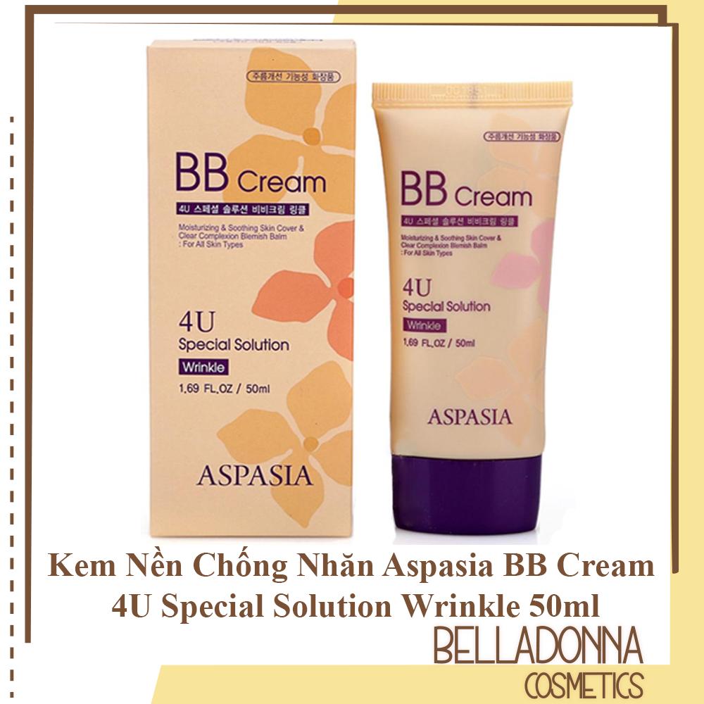 [HCM]Kem Nền Chống Nhăn Aspasia BB Cream 4U Special Solution Wrinkle 50ml