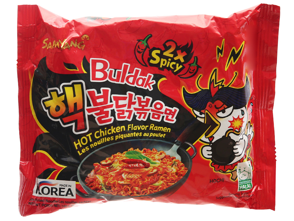 Mì cay Samyang x2 COMBO 5 GÓI Maximas A