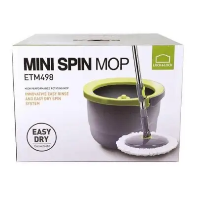 [HCM]Bộ lau nhà Lock&Lock Mini Spin Mop nhỏ gọn ETM498