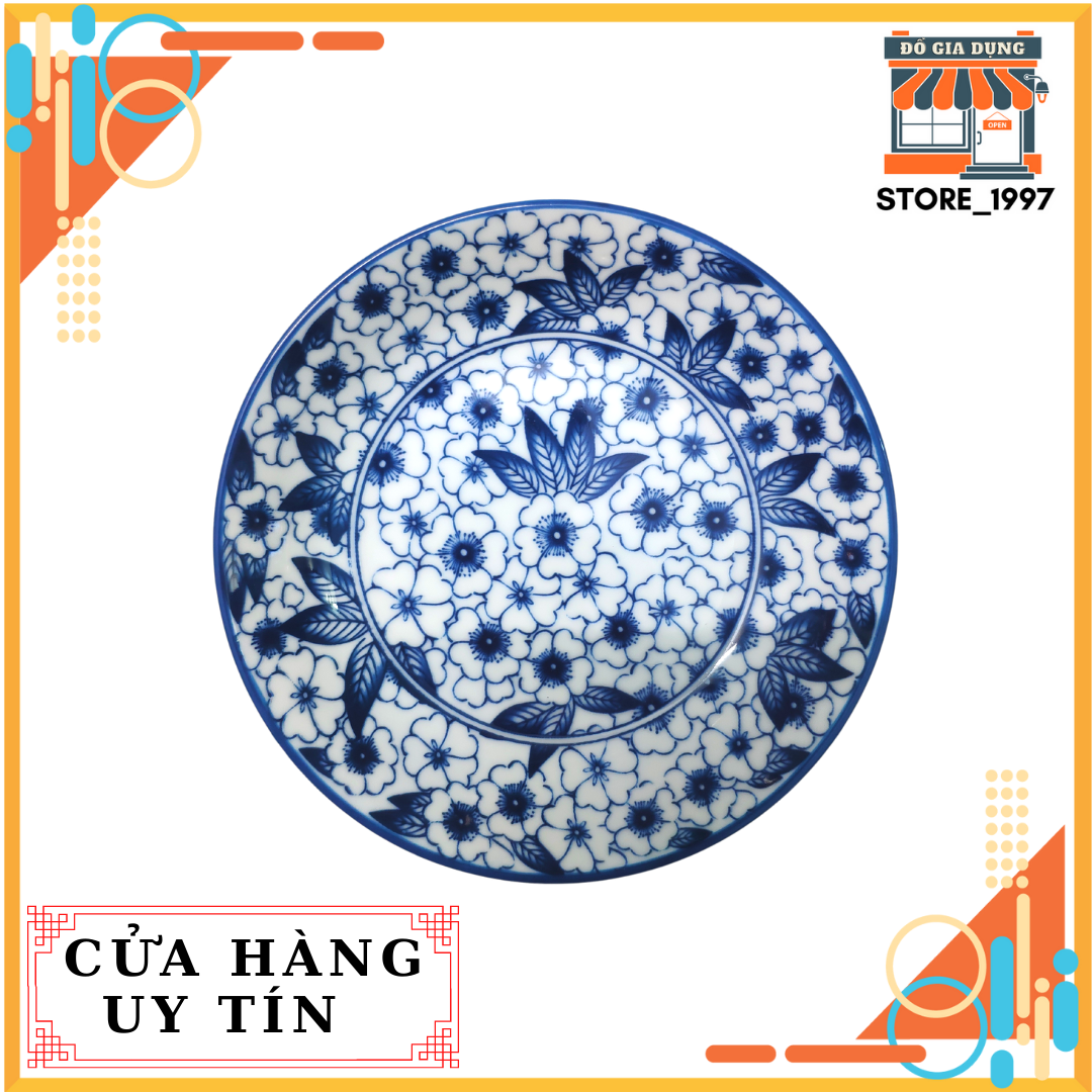 Đĩa sứ Bát Tràng