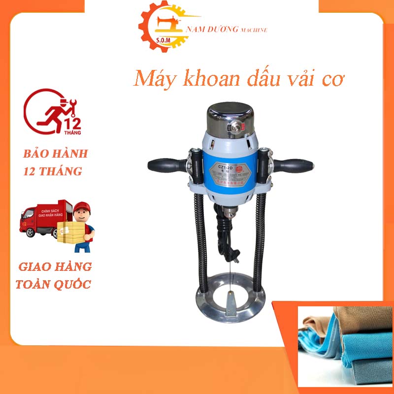Máy Khoan Dấu Ngành May CZ1-2D khoan sâu trong vòng 100mm bảo hành 12 tháng - thiết bị may nam dương