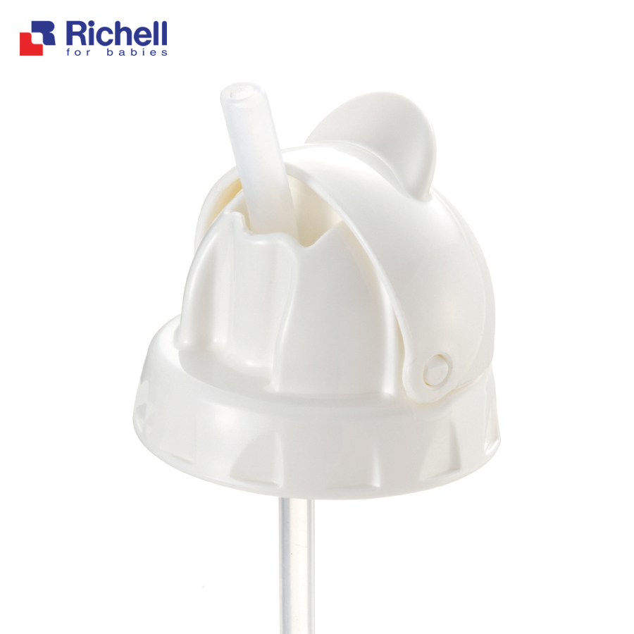 BÌNH ỐNG HÚT PPSU RICHELL (260ML-TRẮNG)