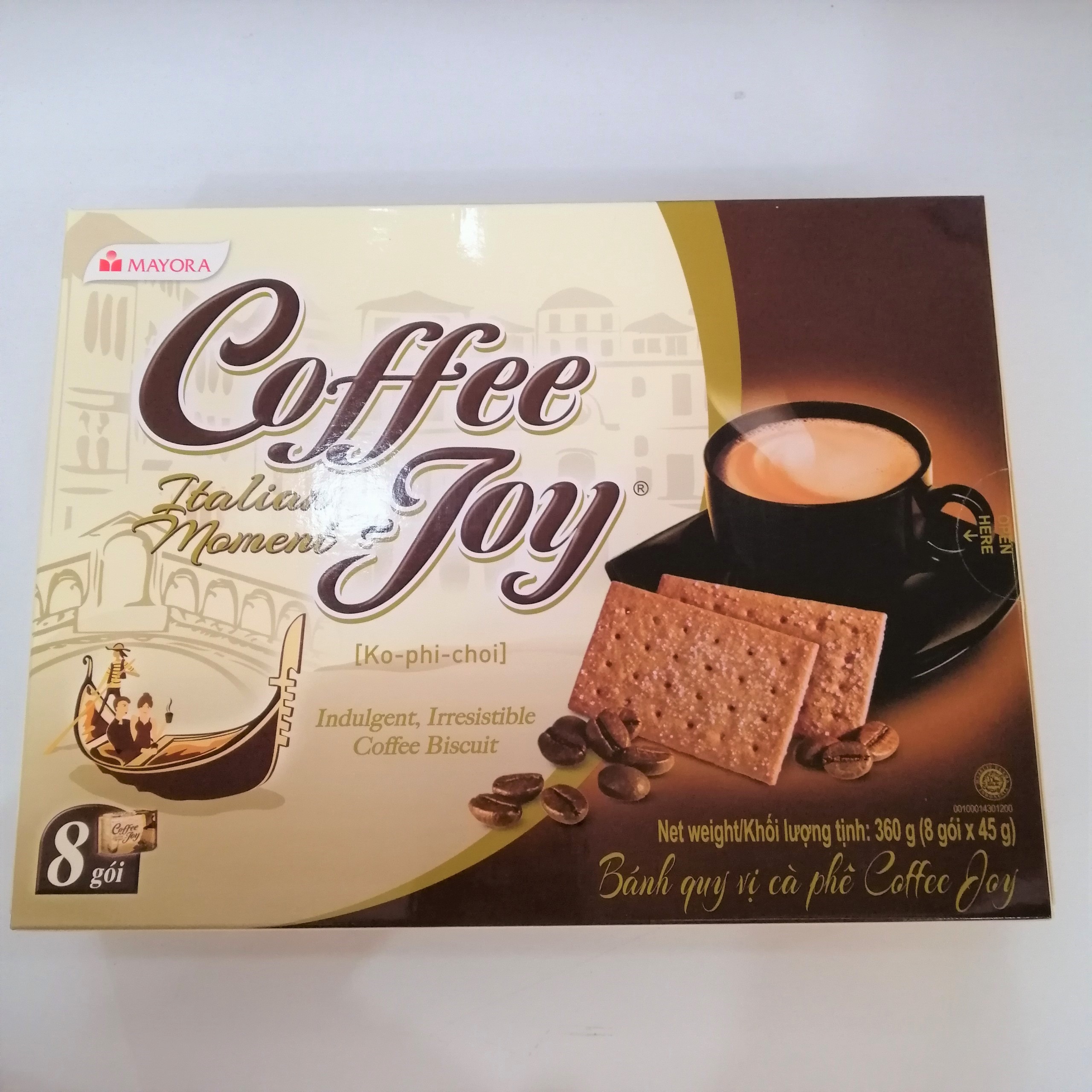 Bánh Quy Vị Cà Phê Coffee Joy (Hộp 312g)