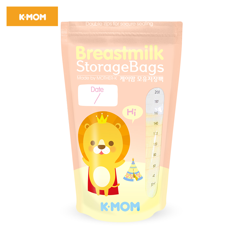 Túi Trữ Sữa K-Mom Hàn Quốc 200ml