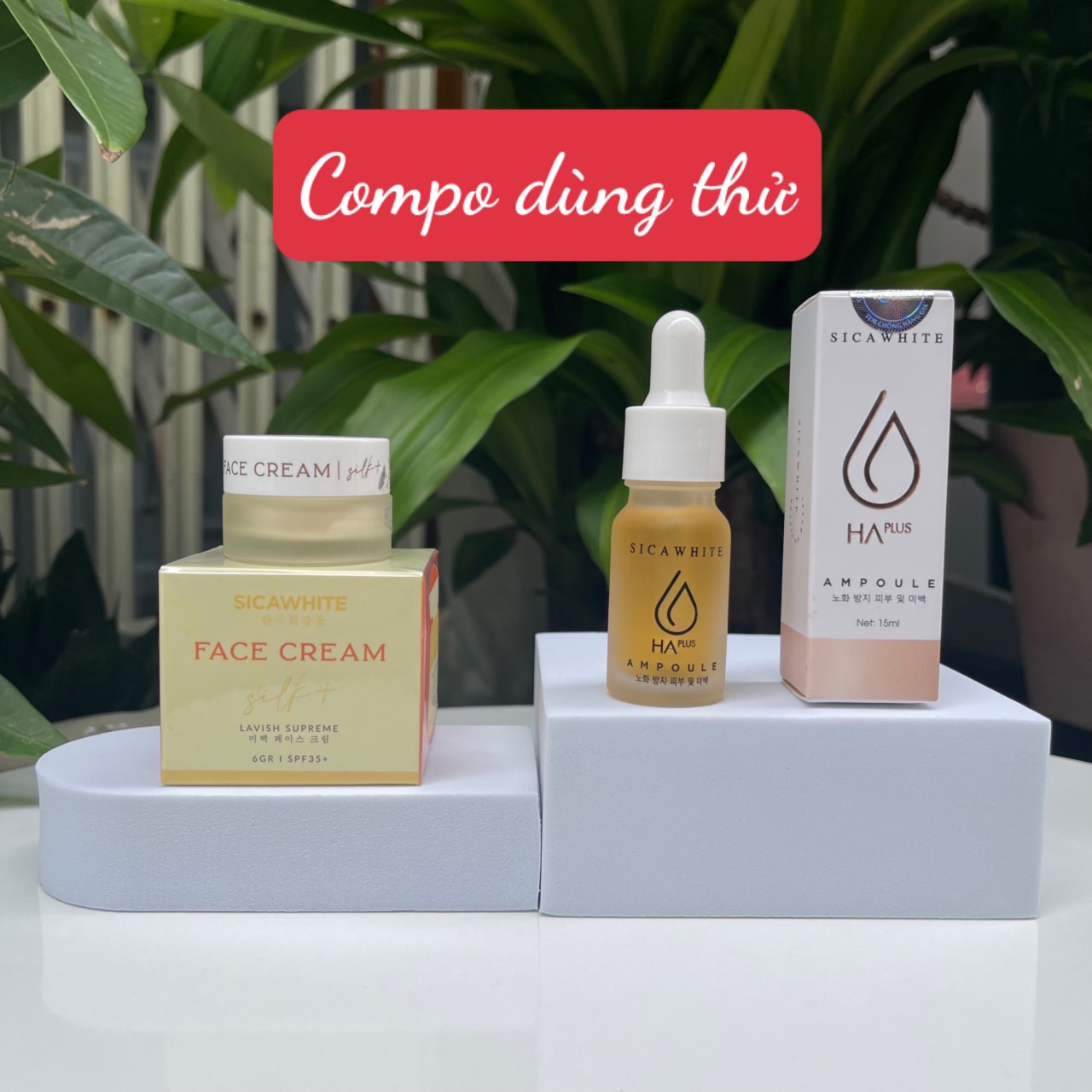 KEM LỤA DƯỠNG DA SICA, FACE LỤA FACE SILK DƯỠNG DA CAO CẤP SICA WHITE