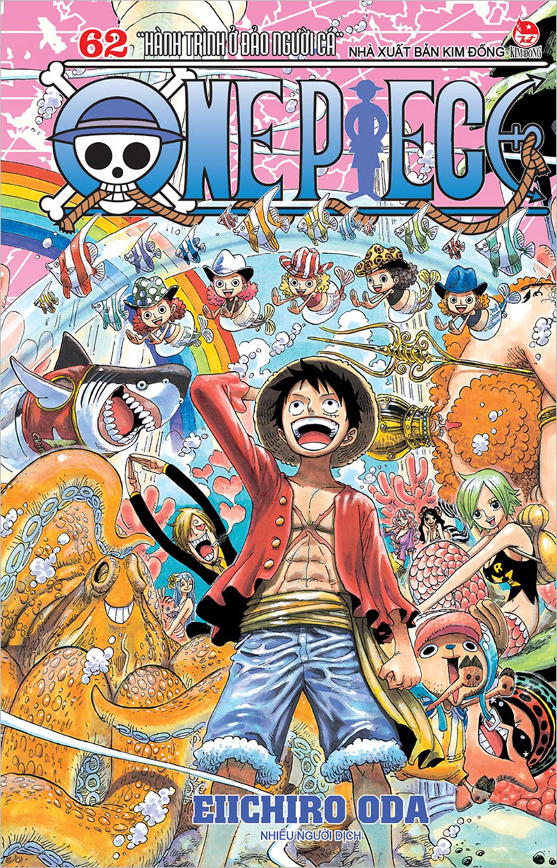 Kim đồng - one piece - tập 62