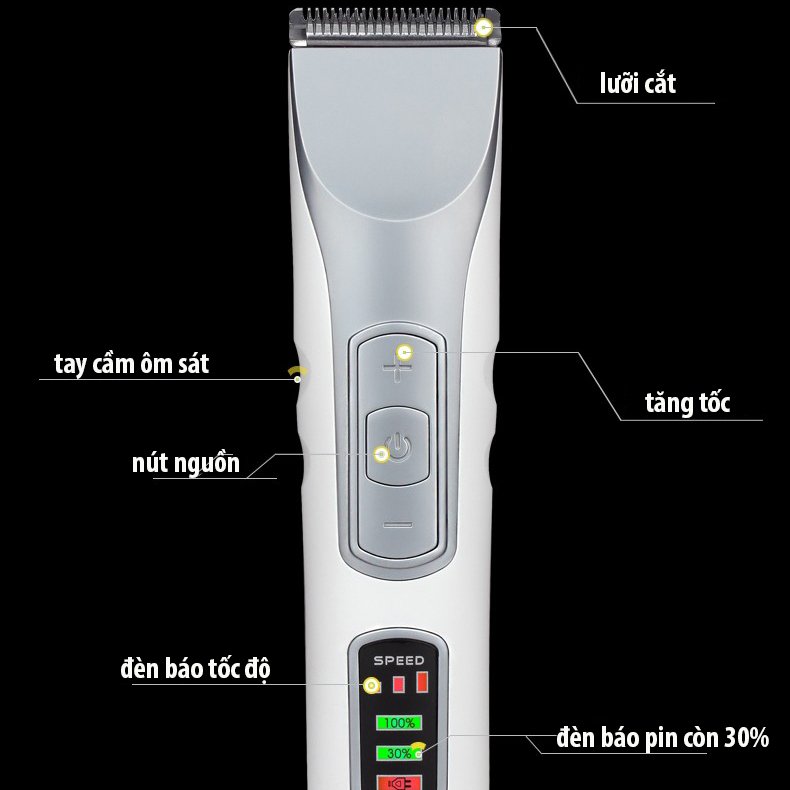 Tông đơ cắt tóc Codos chc-331