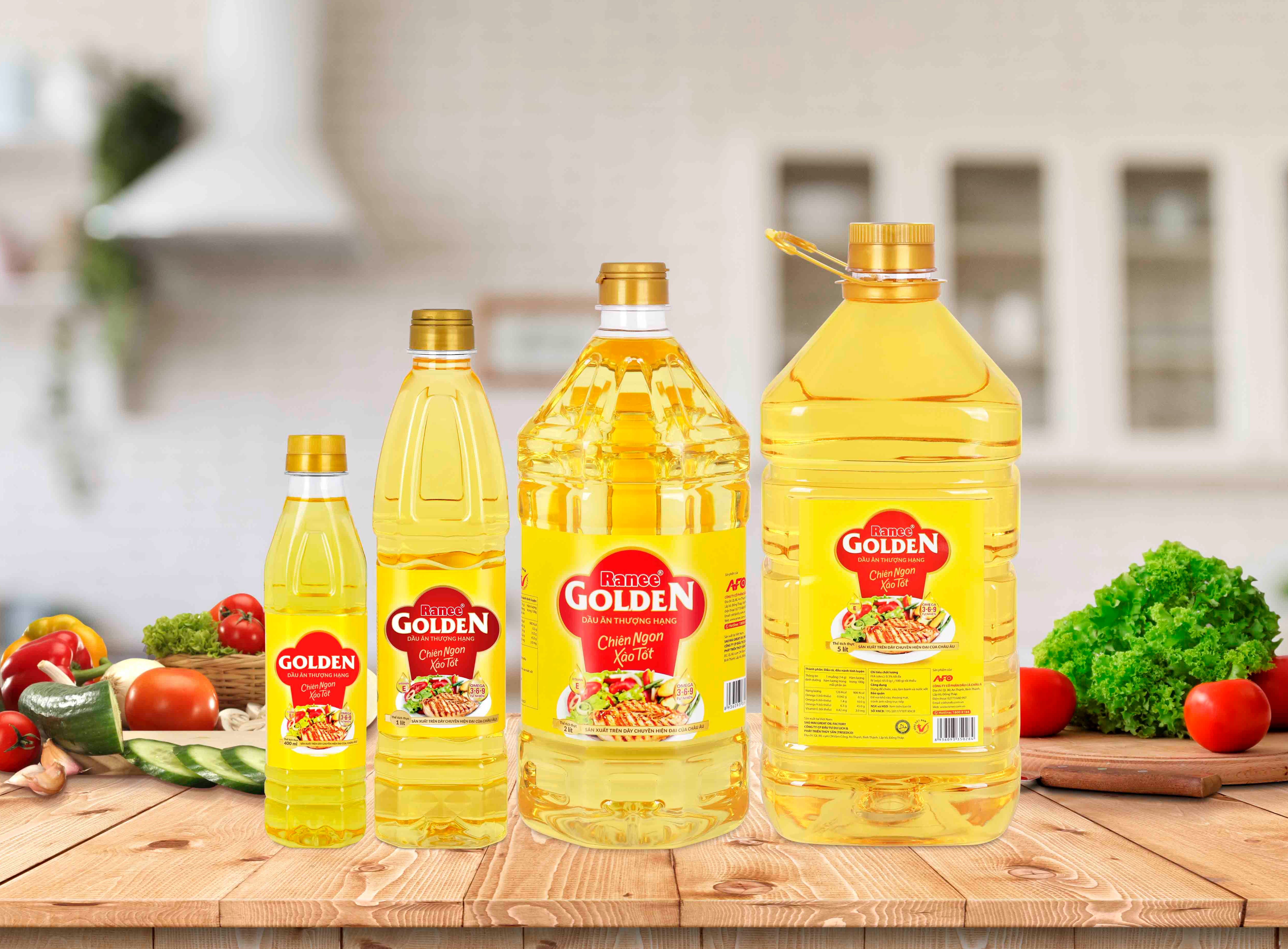Dầu ăn thượng hạng Ranee Golden 1 lít