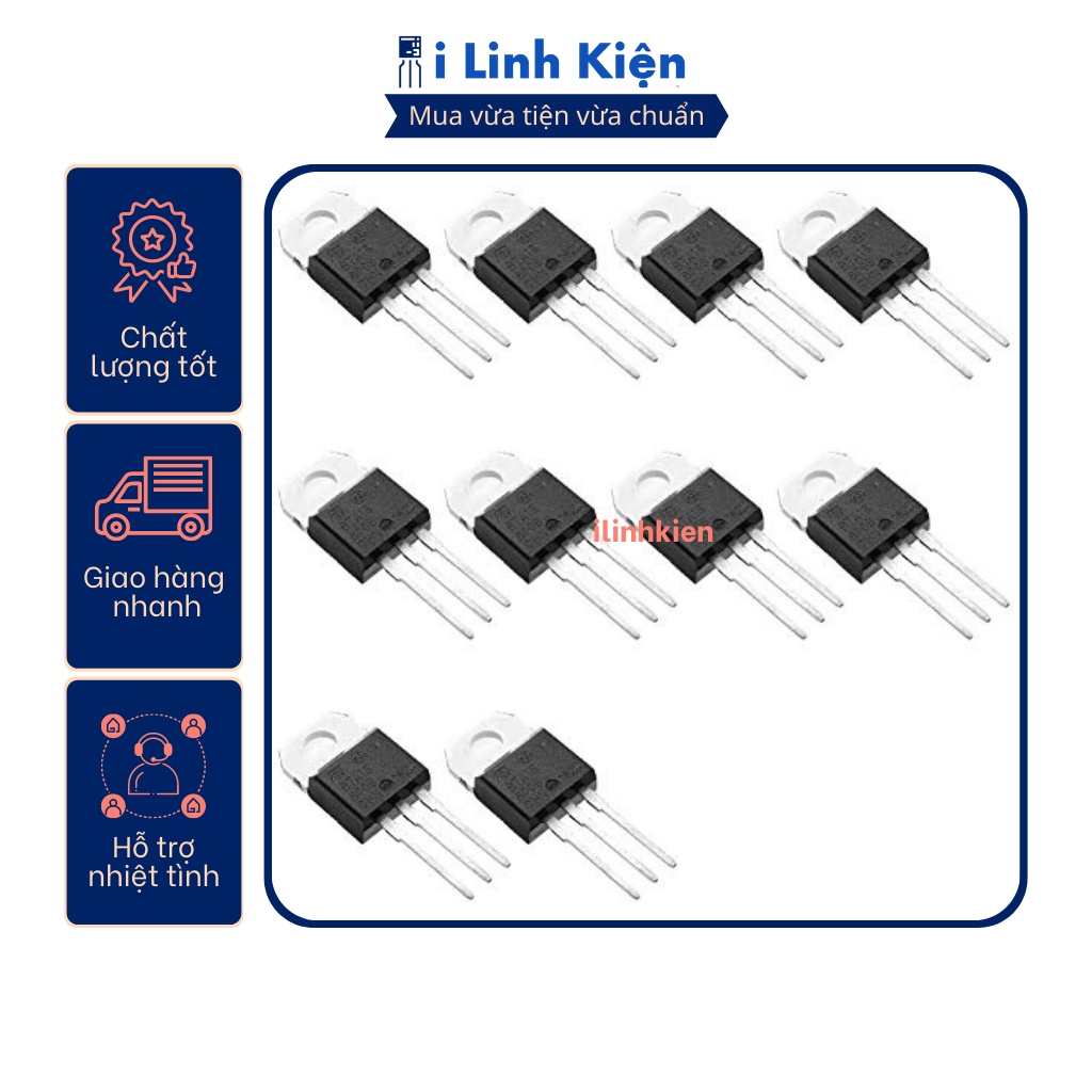 Triac bta08 bta12 bta16 bta20 bta26 bta41 600v chất lượng tốt.
