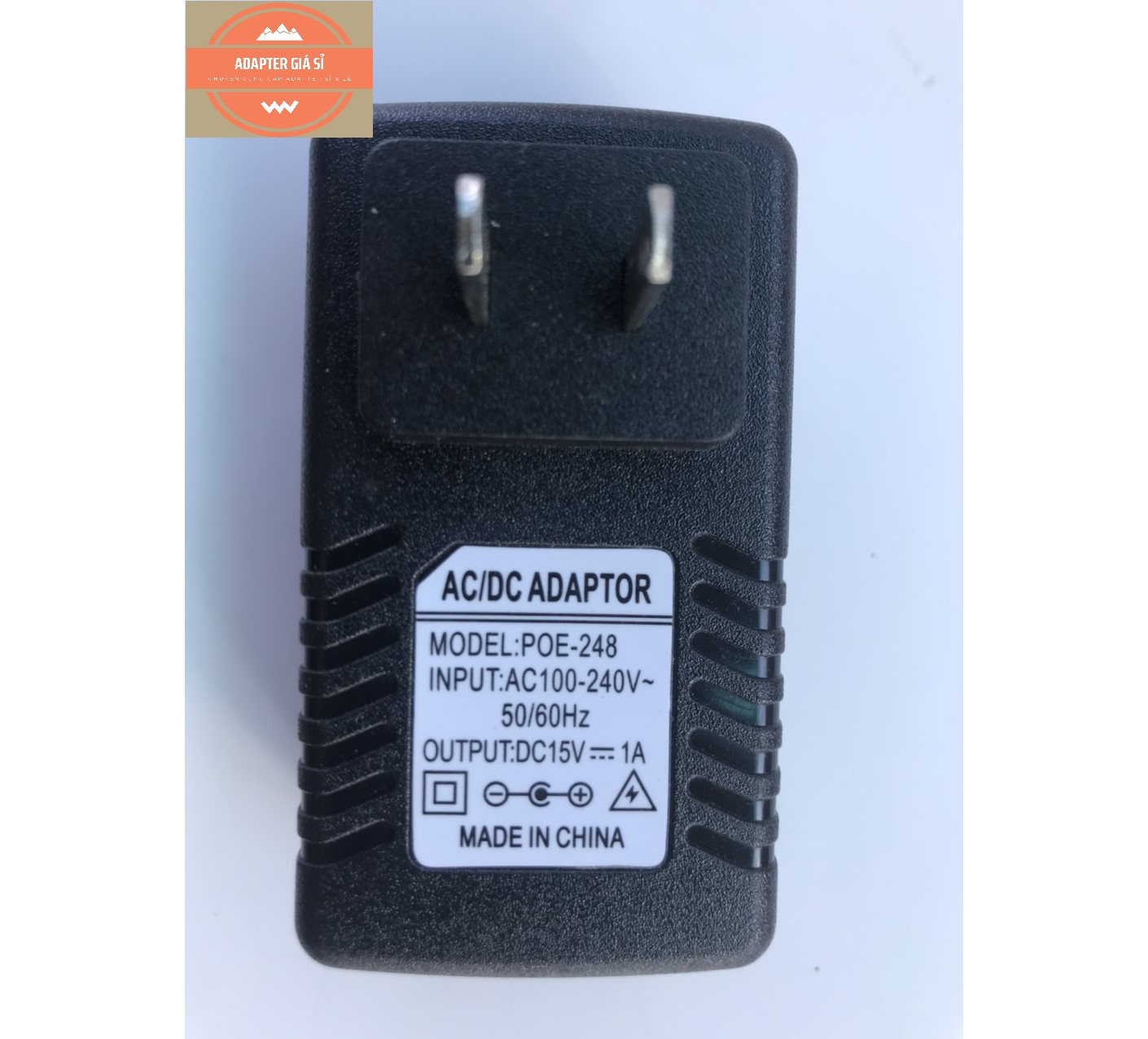Adapter nguồn 15v 1a poe dùng cho camera ip, modem...