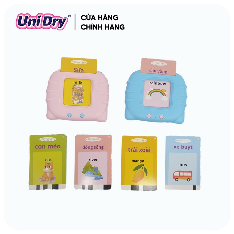 [Qùa tặng không bán] Đồ chơi máy dạy học dùng thẻ