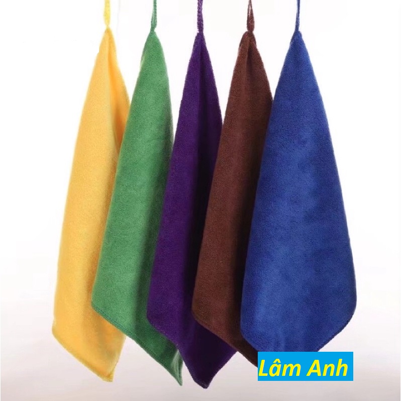 COMBO 5 Khăn Đa Năng Vuông Siêu Thấm Rút Nước