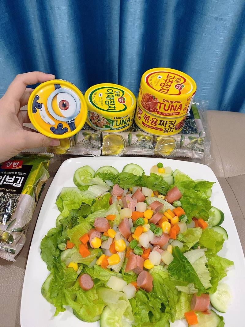 [HCM]Cá ngừ sốt cay nhẹ Dongwon