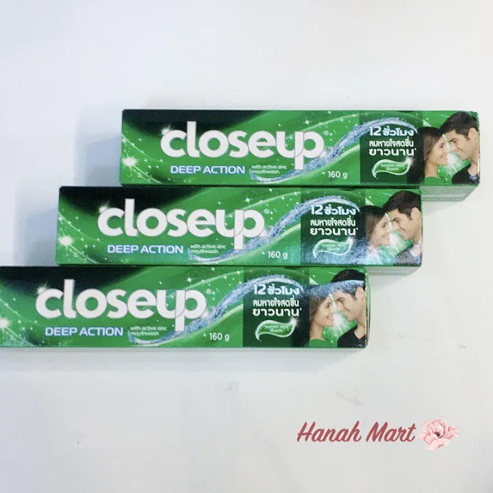 COMBO 6 tuýp Kem đánh răng Closeup Thái Lan 160g