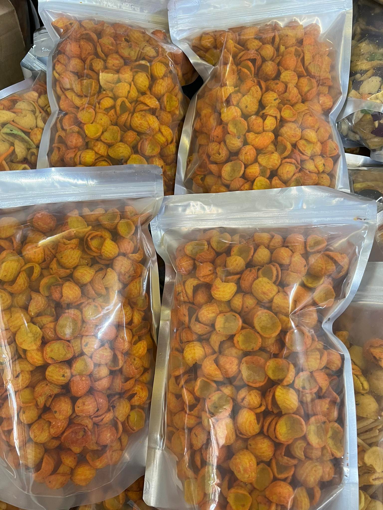 COMBO 500G TÁ LẢ + 500GR SNACK SÒ PHÔ MAI